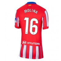 Stroje piłkarskie Atletico Madrid Nahuel Molina #16 Koszulka Podstawowej dla damskie 2024-25 Krótki Rękaw